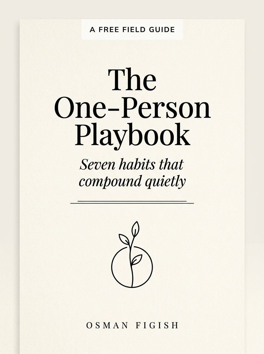 The One-Person Business Playbook